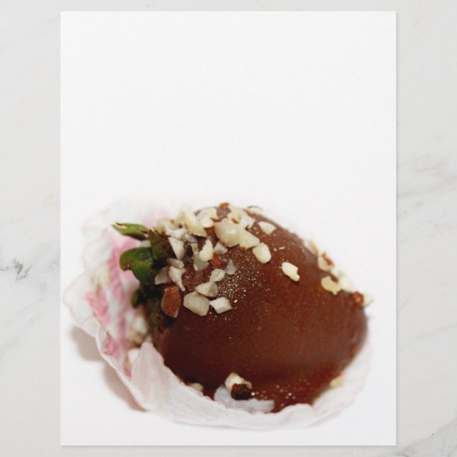 Flyer Morangos Cobertos De Chocolate (Frente)