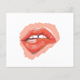 Flyer Morcego do lábio do transeunte