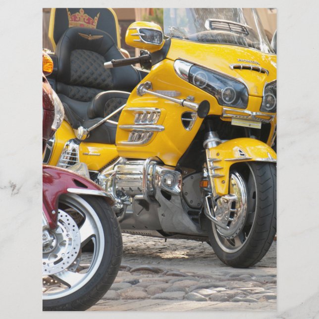 Flyer Motos de luxo (Frente)