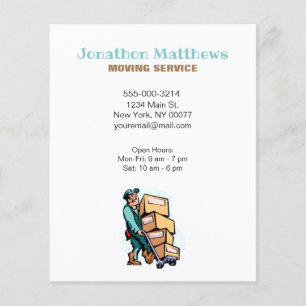 Flyer Movendo a Empresa de Serviço