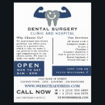 Flyer Muscle Tooth Logo, Dentistry, Dentist Advertising<br><div class="desc">Muscle Tooth Logo,  Dentistry,  Dentist Advertising Flyer by The Business Card Store.</div>