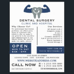 Flyer Muscle Tooth Logo, Dentistry, Dentist Advertising<br><div class="desc">Muscle Tooth Logo,  Dentistry,  Dentist Advertising Flyer by The Business Card Store.</div>