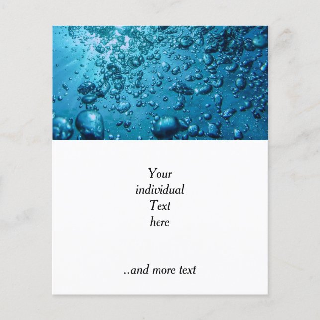 Flyer na água 03 (Frente)