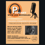 Flyer Na moda Design, Podcaster, Podcast Advertising<br><div class="desc">Na moda Design,  Podcaster,  Podcast Advertising Flyer da Cartão de visita.</div>
