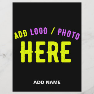 FLYER NA MODA MODERNO PERSONALIZÁVEL NEGRO VERIFICADO CO