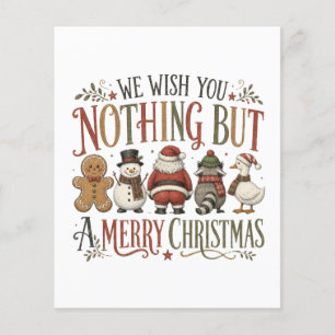 Flyer Nada Além de um Natal Alegre