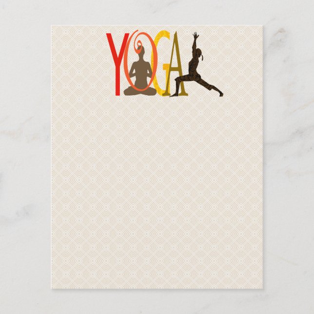 Flyer Namate Peace Yoga (Frente)