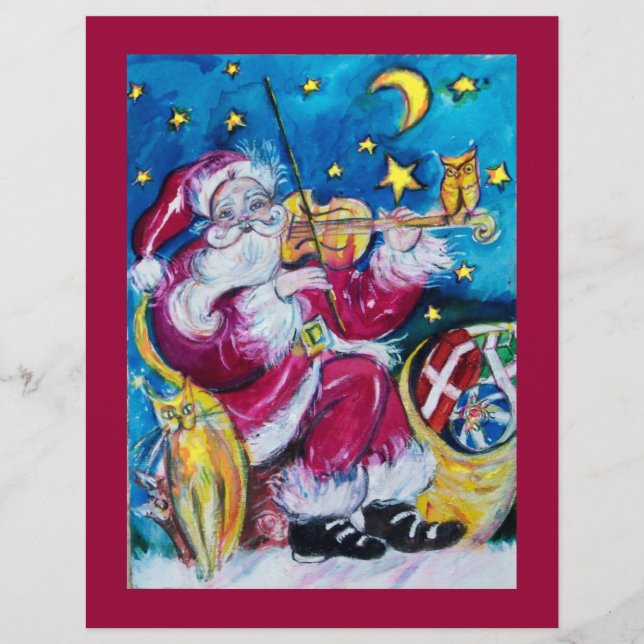 Flyer Natal PARA PAPAIS NOEIS VIOLINISTAS INSPIRADOS (Frente)