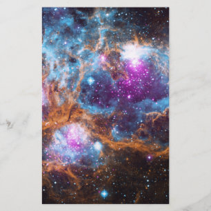 Flyer Nebulosa Lagosta - Paisagem de Inverno Cósmico
