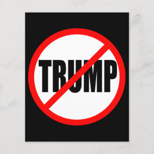 FLYER "NENHUM TRUMP