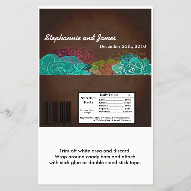 Flyer Neon Primavera Floral Flo, Grande Bar de Hershey (Frente)