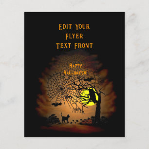 Flyer Noite de Halloween, Feliz Halloween!