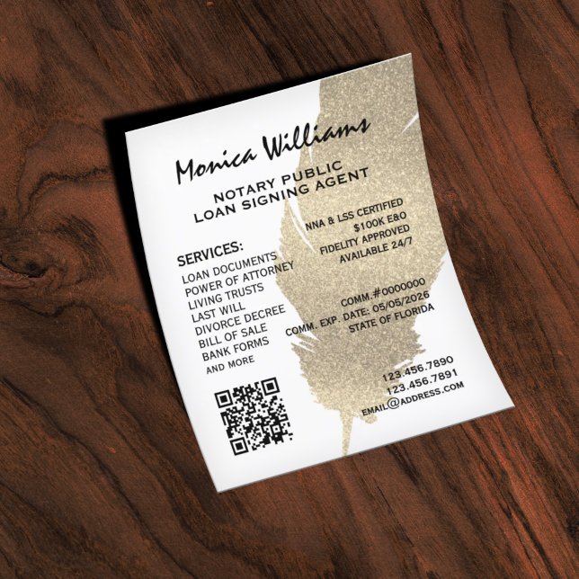 Flyer Notícia de pena de ouro (Criador carregado)