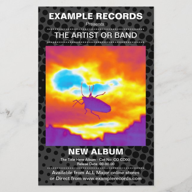 Flyer Novo lançamento do álbum - ponto HT Texturizado (Frente)