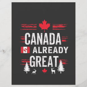 Flyer O Canadá já é excelente Anti-Trump do MAGA