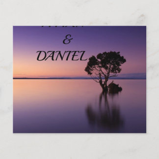 FLYER O CONVITE PARA O CASAMENTO