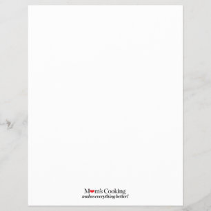 Flyer O cozimento da mãe faz tudo melhor