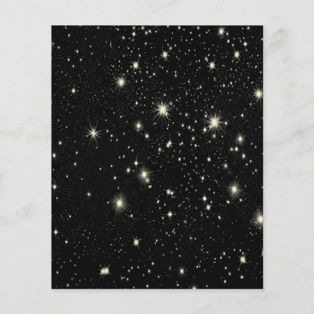 FLYER O ESPAÇO PRETO INICIA OS PAPÉIS DE PAREDE EM SEGUN (Frente)