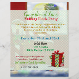 Flyer O EVENTO DO Natal Do Workshop