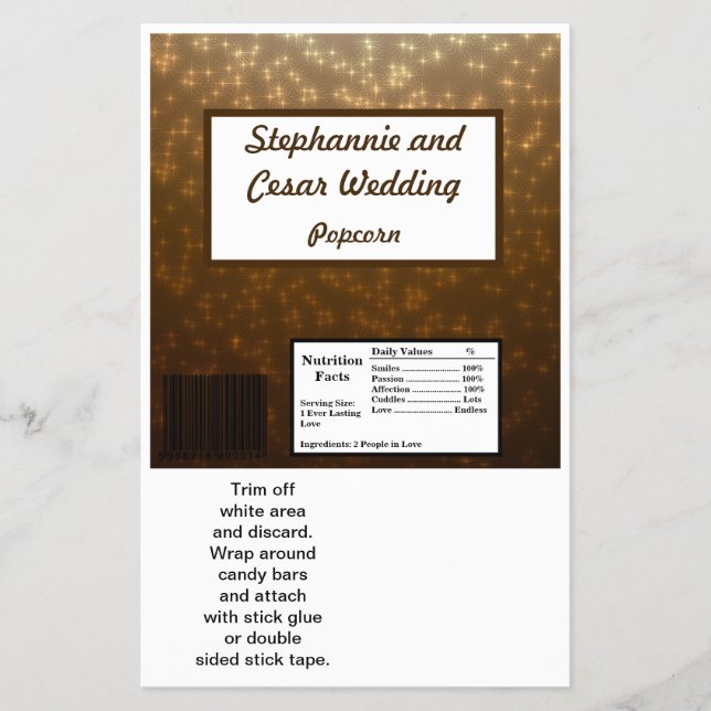 Flyer O Grande Arrastão de Bar de Hershey, Winter Brown  (Frente)