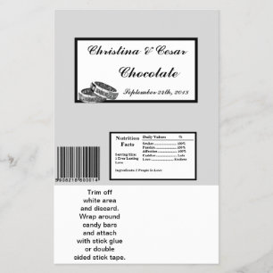 Flyer O Grande Bar de Hershey Arrastou o Casamento Diama