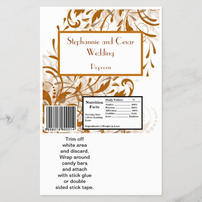 Flyer O Grande Bar de Hershey no outono (Frente)