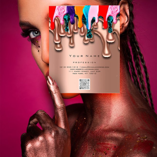 Flyer O Nail Artist Studio Reduz Preços de Epilação de C (Nail Artist Studio Drips Rose Wax Epilation Prices Flyer)