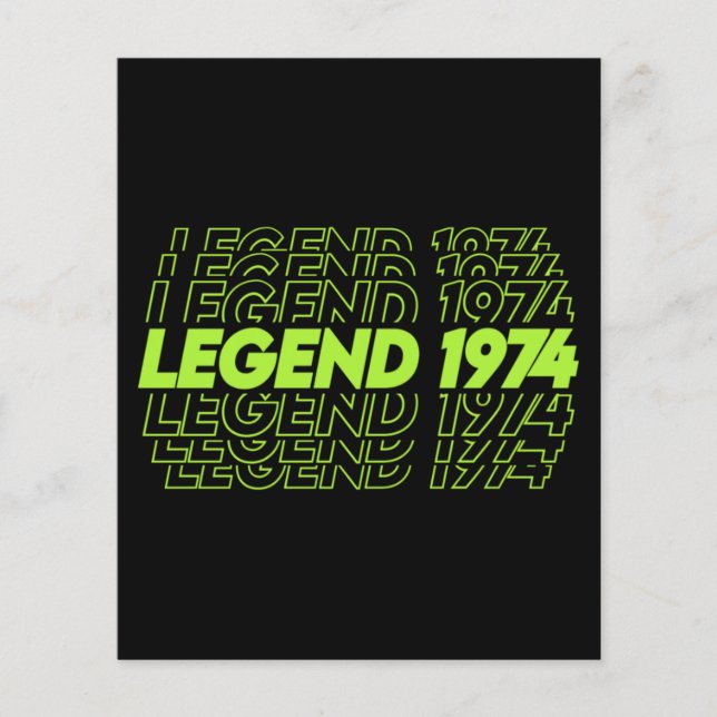 Flyer O Nascimento Das Legendas 1974 (Frente)