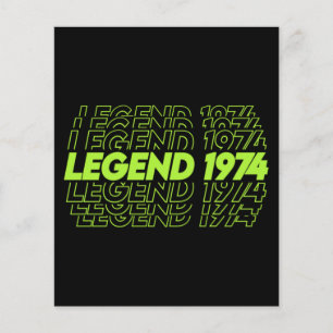 Flyer O Nascimento Das Legendas 1974