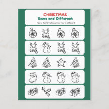 O Natal Vermelho Verde Igual e Diferente