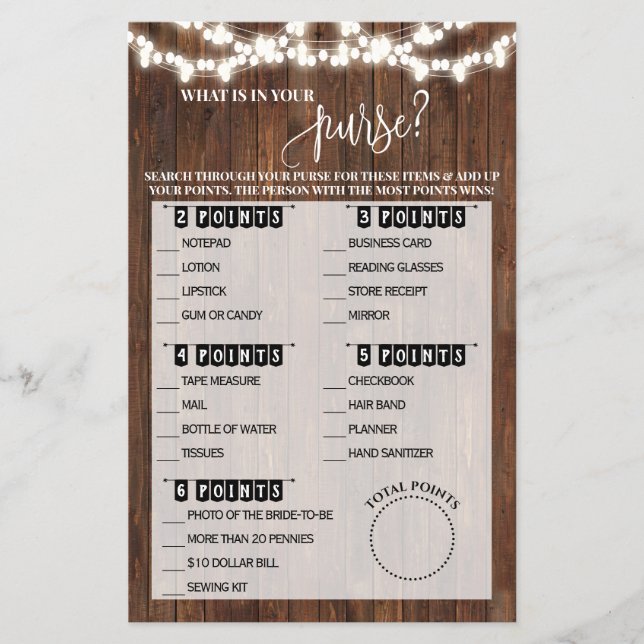 Flyer O que há no seu jogo de Chás de panela ocidental (Frente)