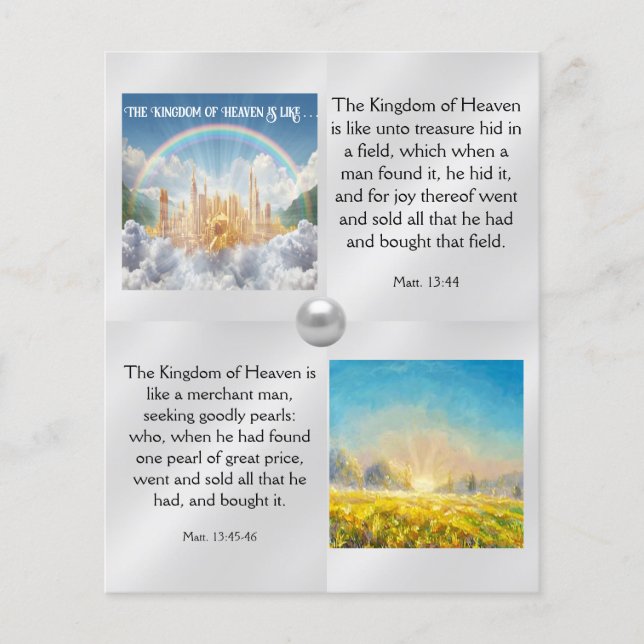 Flyer O Reino do Céu (Frente)