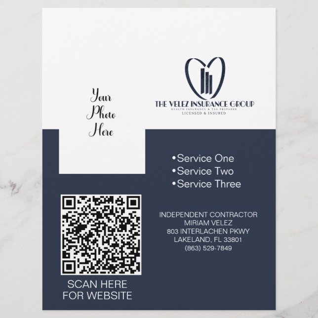 Flyer O segurador Velez (Frente)