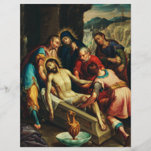 Flyer O Sepultamento de Cristo Juan Rodríguez Juarez