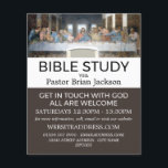 Flyer O Último Adverso, Classe Cristã de Bíblias<br><div class="desc">Os Últimos Folhetos De Publicidade Da Classe Da Bíblia Cristã Da Última Cerveja Pela Loja Da Cartão de visita.</div>