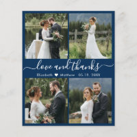 Obrigados e amor do orçamento Casamento de colagem