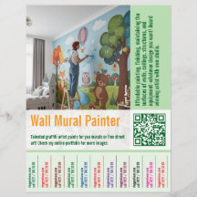 oferta de emprego de Pintor de mural de parede Ras