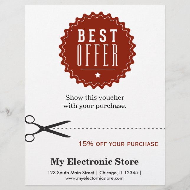 Flyer Oferta especial (Frente)