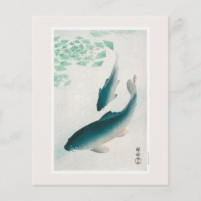 FLYER : OHARA KOSON : CARP/KOI 1926 (Frente)
