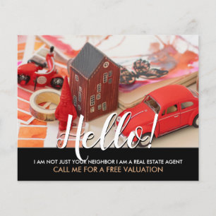 Flyer Olá, não sou o seu vizinho agente imobiliário Fly