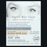 Flyer Olhos Azuis, Optista, Técnico<br><div class="desc">Olhos Azuis, Óptico, Folhetos De Publicidade De Técnicos Pela Loja De Cartão de visita.</div>