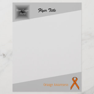 Flyer Orange Standard Ribbon por Kenneth Yoncich