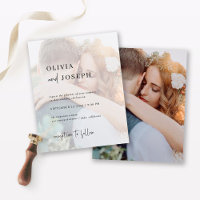 Orçamentista Minimalista | Convite de Casamento co