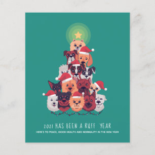 Flyer ORÇAMENTO 2021 Foi um Natal de CACHORRO do Ano RUF