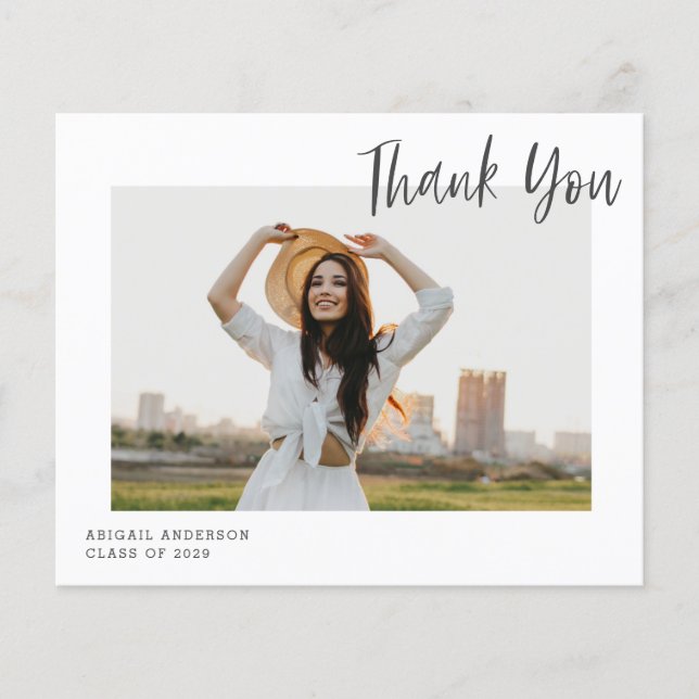 Flyer Orçamento 2023 Foto: Obrigado Graduação (Frente)