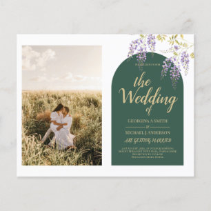 Flyer Orçamento All-in1 FOTO Código QR Casamento Wisteri