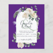 ORÇAMENTO Convite de Casamento com Arco de Rosas B