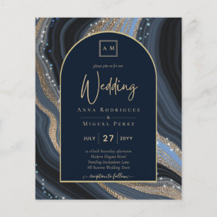 Flyer ORÇAMENTO Convite de Casamento Estrela Noturna Ága