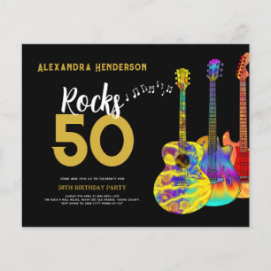Flyer Orçamento da Festa de Aniversário de 50 anos do Ro