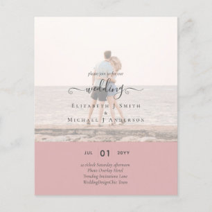 Flyer Orçamento de Casamento do TEXTO de OVERLAY FOTO M